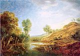 Hills Canvas Paintings - peeters Landscape with Hills